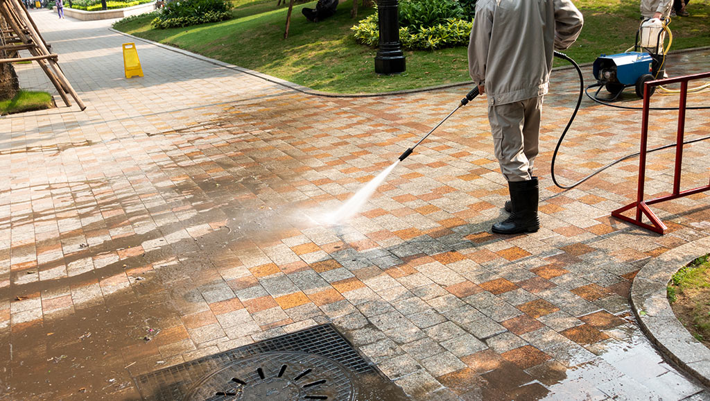Clean-Advantage-Sidewalk-Scrubbing Sidewalk Scrubbing