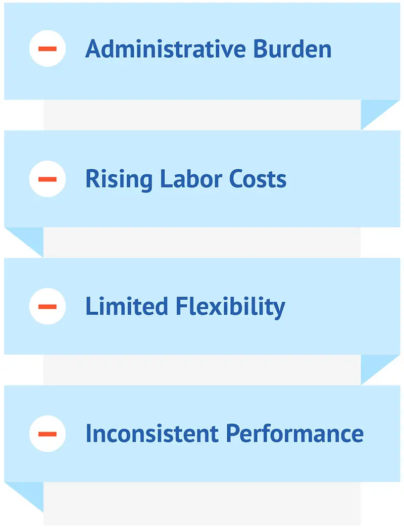 Clean Advantage Outsource In House Challenges