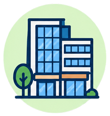 clean advantage icon commercial office